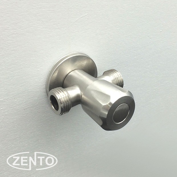 Van khóa/giảm áp lực nước 2 đầu ra inox304 Zento ZT985