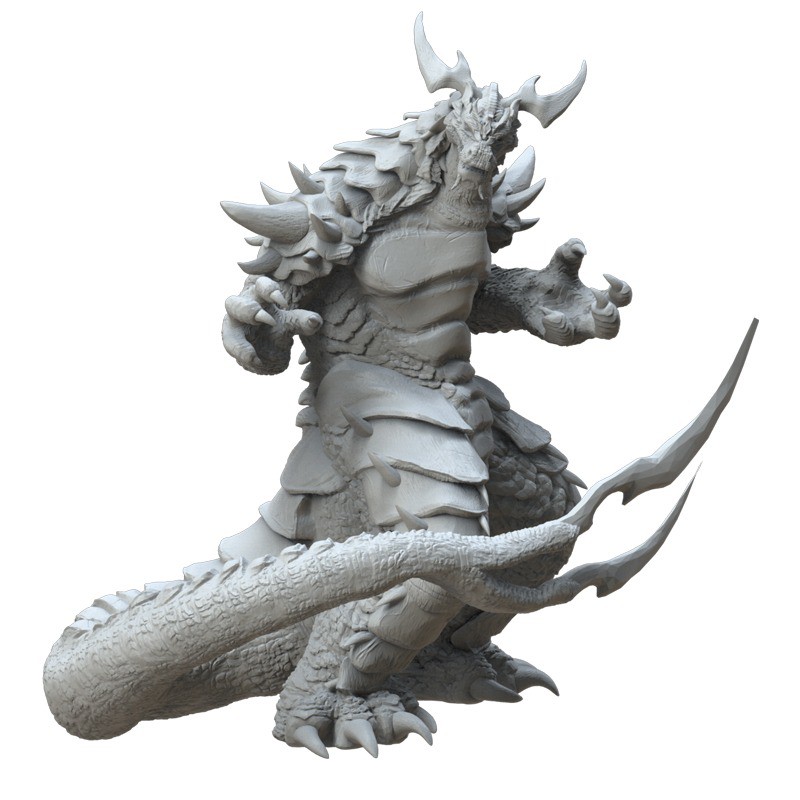 File in 3D Big Godzilla