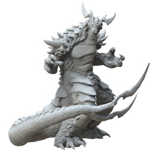File in 3D Big Godzilla