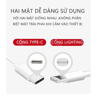 (PD 20W)(BH 12 tháng) Bộ Sạc Nhanh Iphone PD 20W USB-C To Lightning (Hỗ Trợ Công Suất Tối Đa IPhone 12)