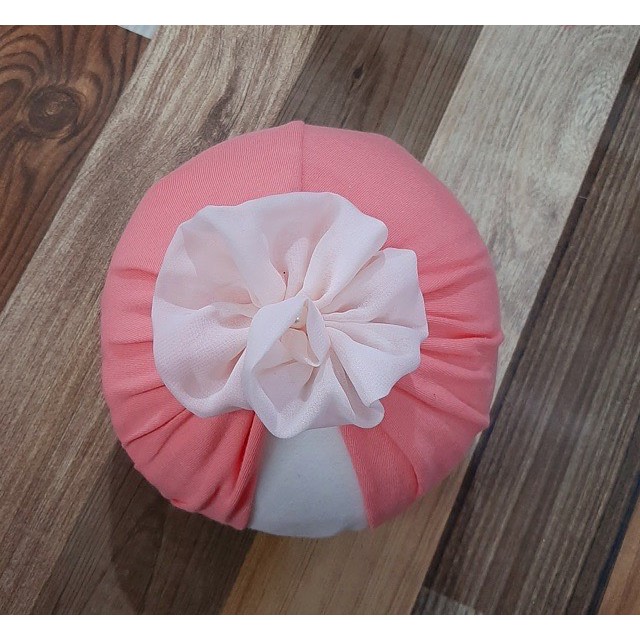 Turban hoa voan cho bé