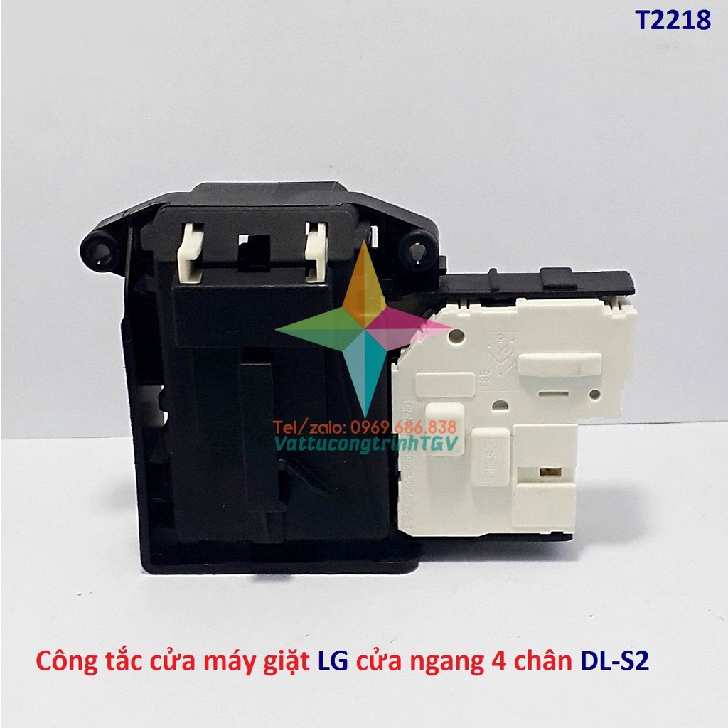 Công tắc cửa máy giặt LG cửa ngang 4 chân DL-S2