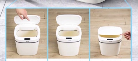 Thùng rác cảm ứng thông minh 12L