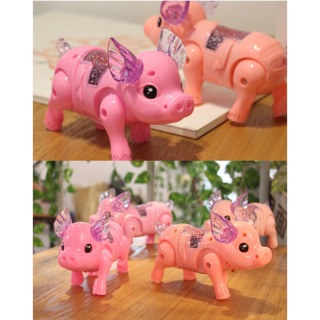 ĐỒ CHƠI TRUNG THU CHO BÉ- HEO CON BIẾT ĐI CÓ NHẠC CÓ ĐÈN VUI NHỘN