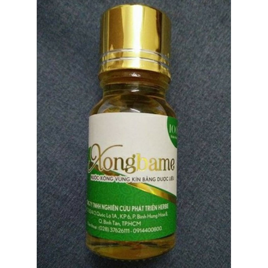 1 chai Dung dịch xông vùng kín cho Mẹ sau sinh bằng dược liệu 100% thiên nhiên 10ML - XONGBAME (Việt Nam)