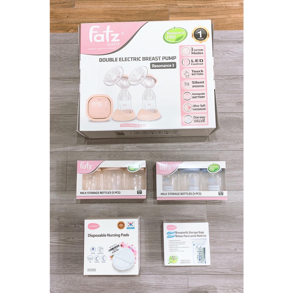 Túi đựng trữ sữa mẹ Unimom 30 pcs 210ml
