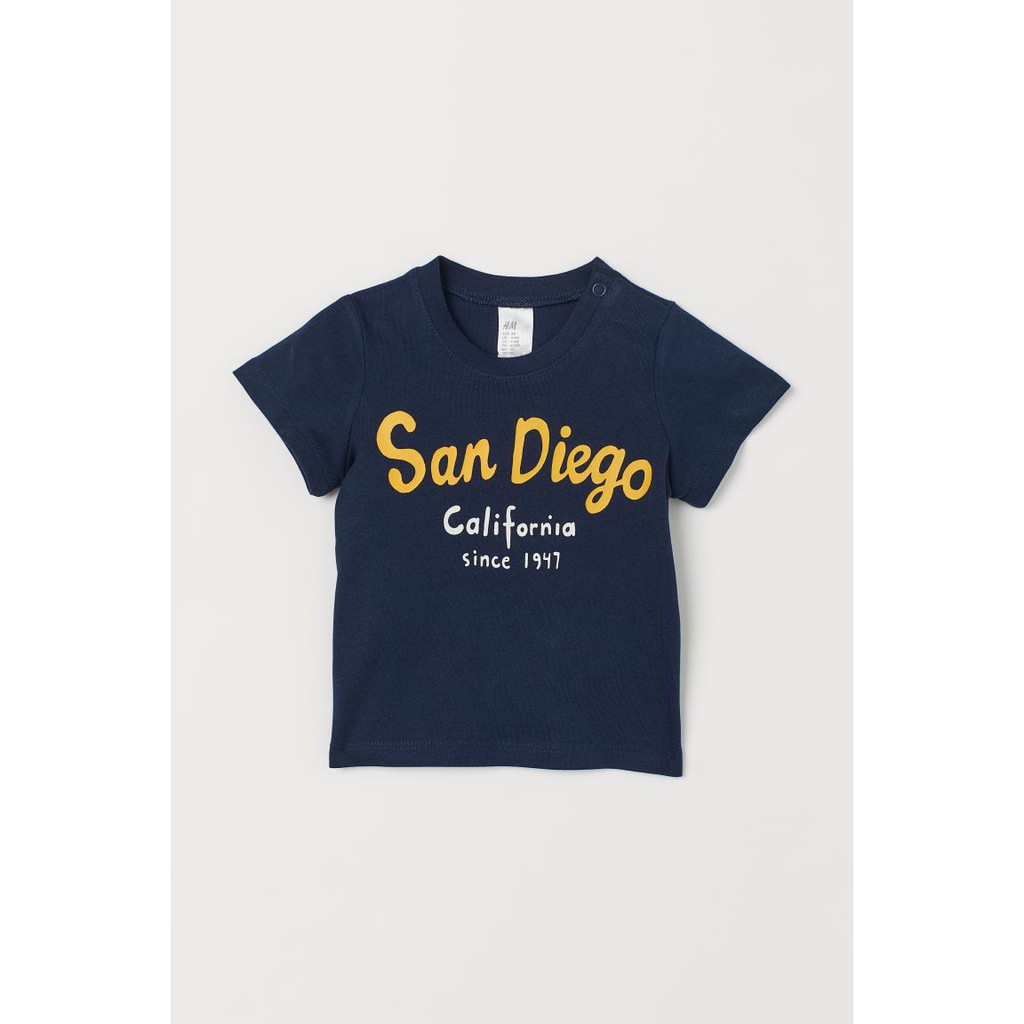 Áo cọc tay San diego bé trai