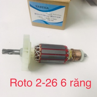 Roto máy khoan 2-26 6 răng( hàng theo máy)