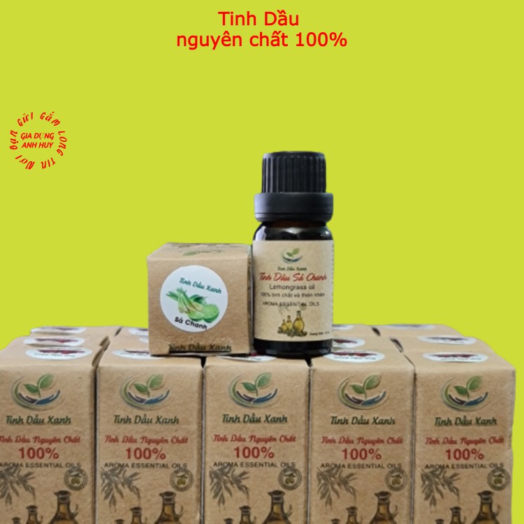 Tinh Dầu Xanh Nguyên Chất Từ Thiên Nhiên [Xưởng Sản xuất] Giúp Bạn Thư Giãn Không Gian Của Bạn - Lọ 10m