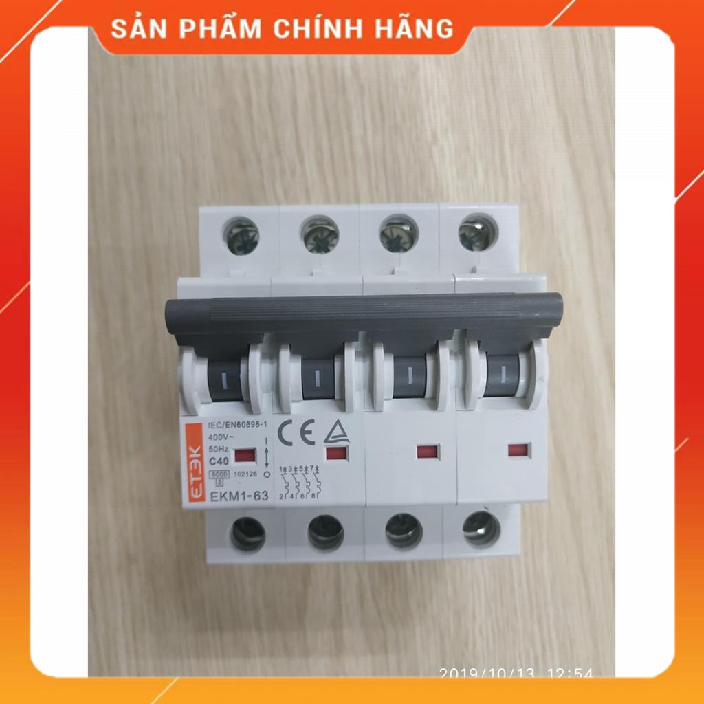 Aptomat CB AC 3 Pha ETEK 40A, 63A 4P MSP26373