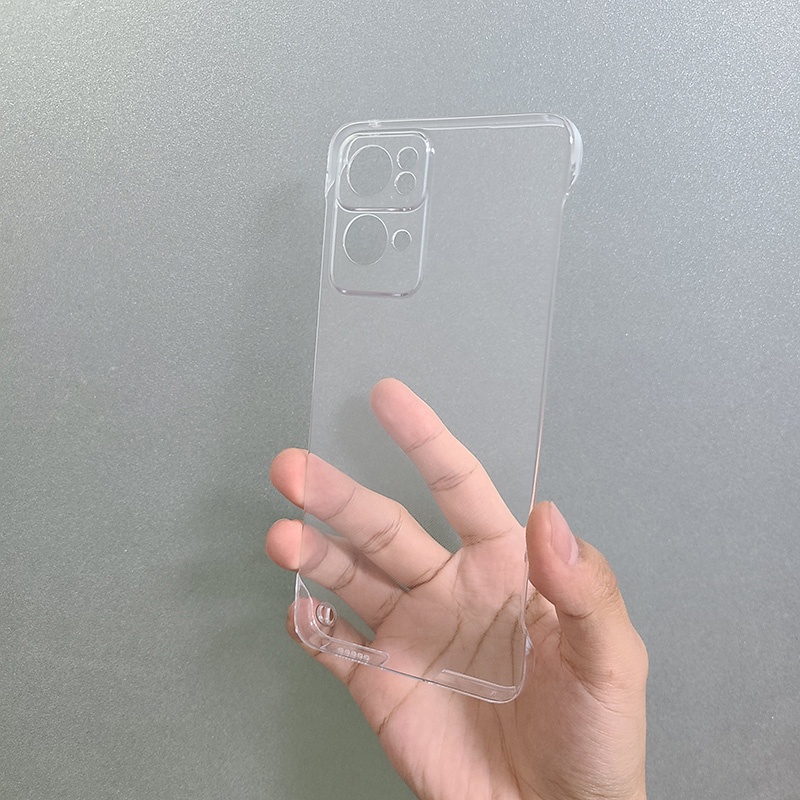 Ốp Điện Thoại PC Cứng Trong Suốt Cho OPPO Reno 8Z 7 7Z Pro Reno7Pro 5G