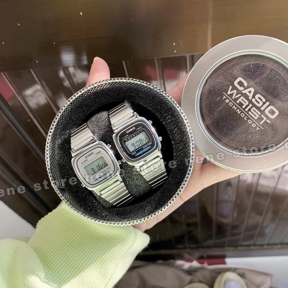 Đồng hồ nữ Casio LA670 quý phái, siêu phẩm casio chống nước không gỉ phong cách - Haizz.shop