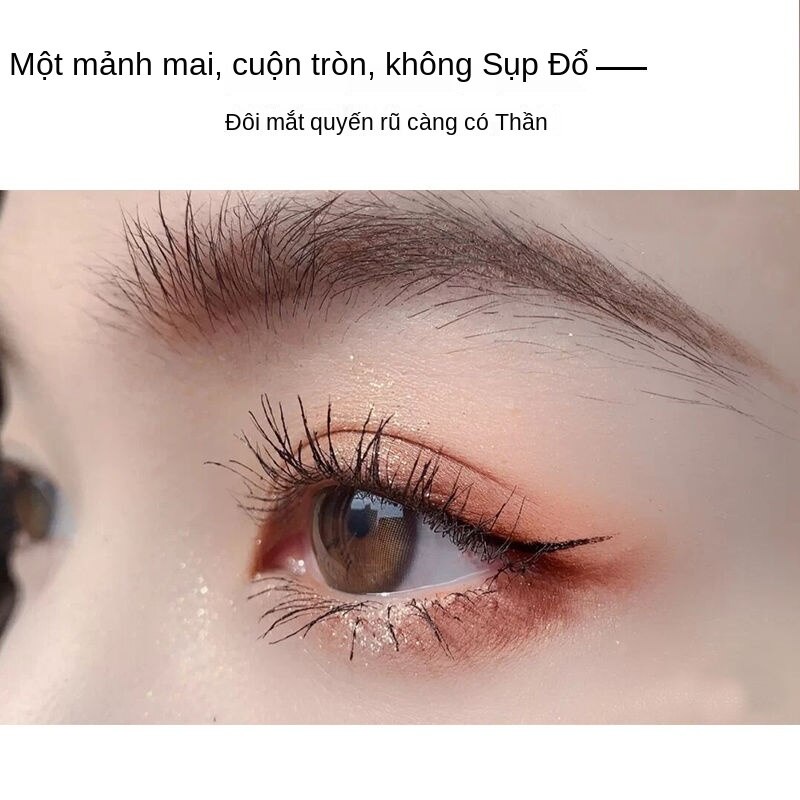 Mascara làm cong và dài mi chống mồ hôi kháng nước trang điểm siêu mượt