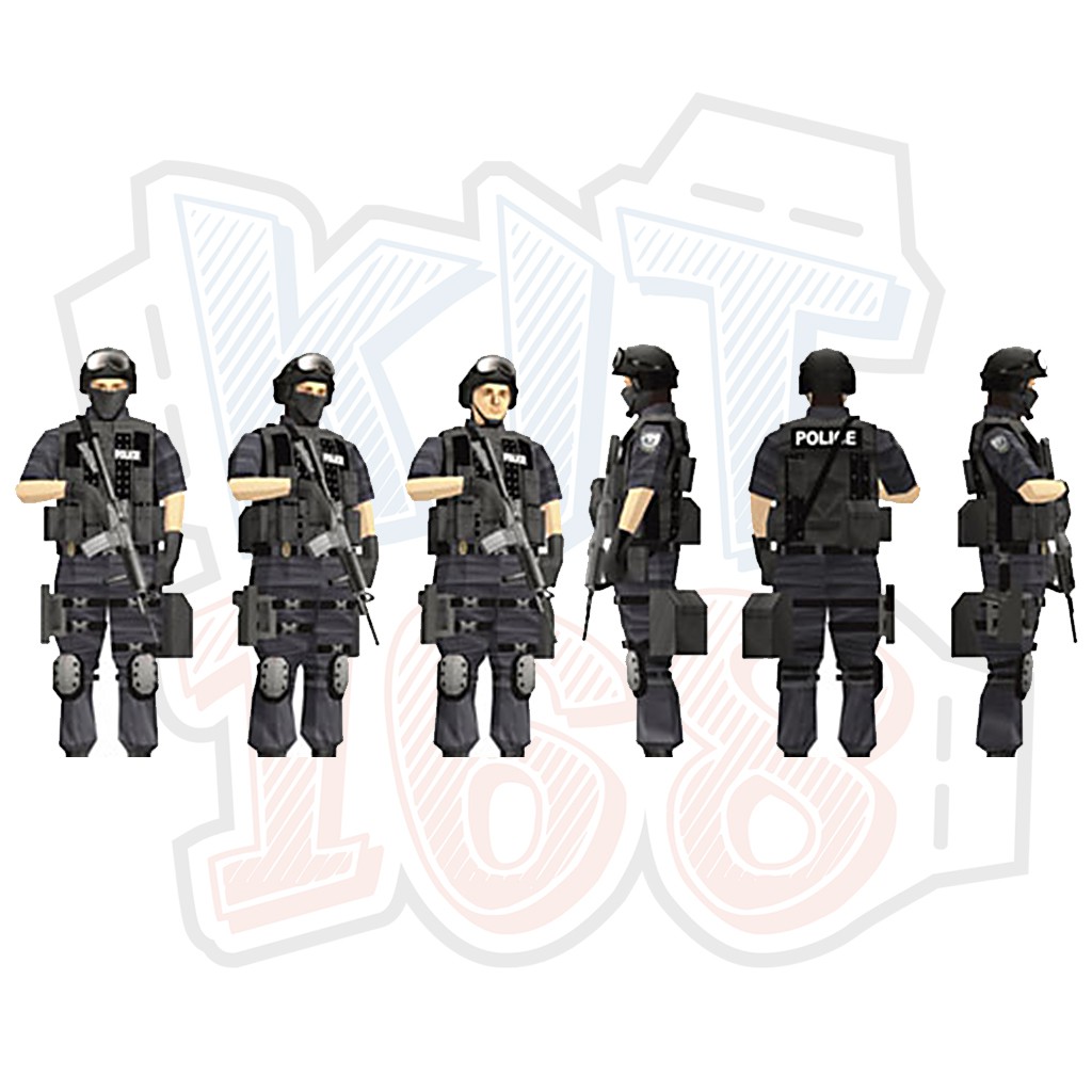 Mô hình giấy Game SWAT