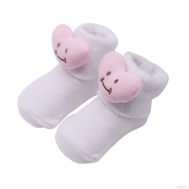 Tất cotton giữ ấm chống trượt cho bé