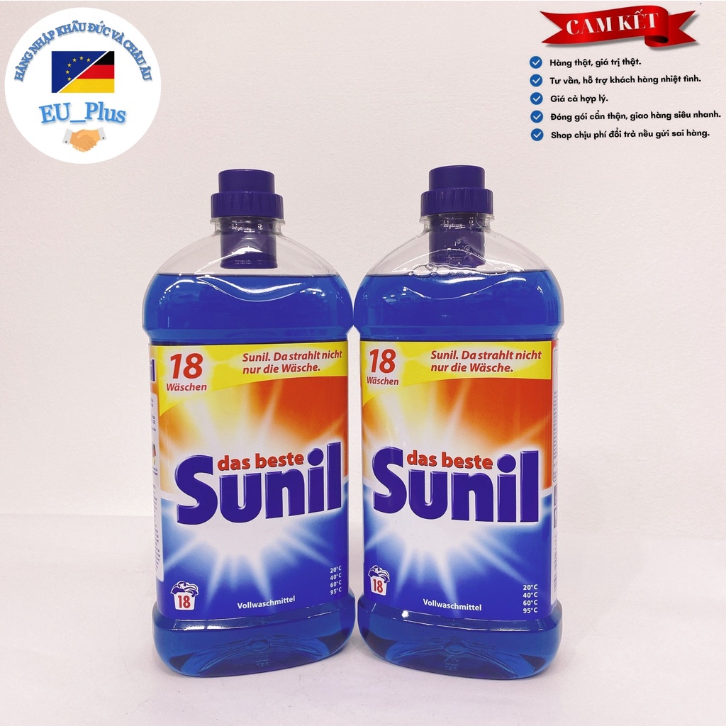 Nước giặt Sunil 1.314L - Đức - giá rẻ