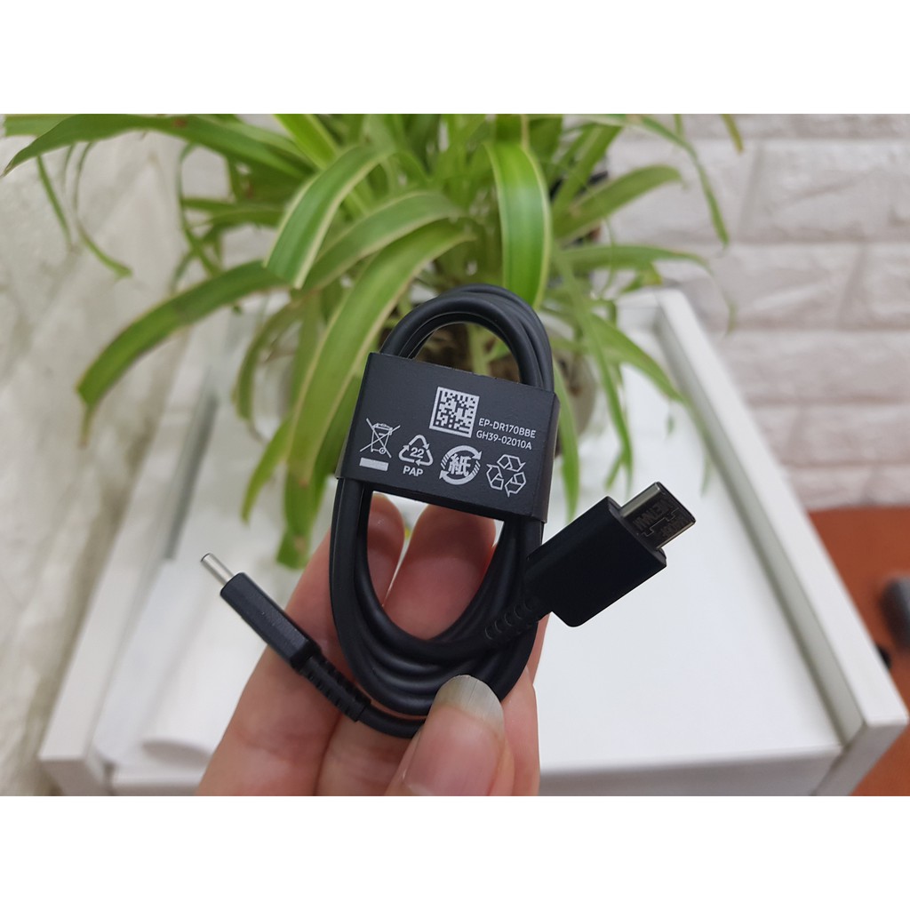 Bộ sạc siêu nhanh 25W cho Note 10, Note 20, A71, A70, A80, A90, S20, S20+, S20 , S21 S21 Ultra