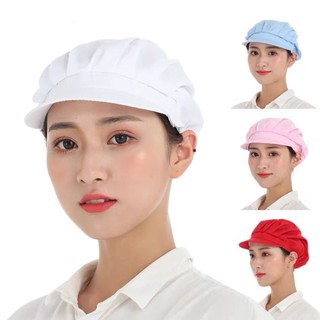 Mũ bếp nữ trùm đầu chống rơi tóc, bụi bẩn