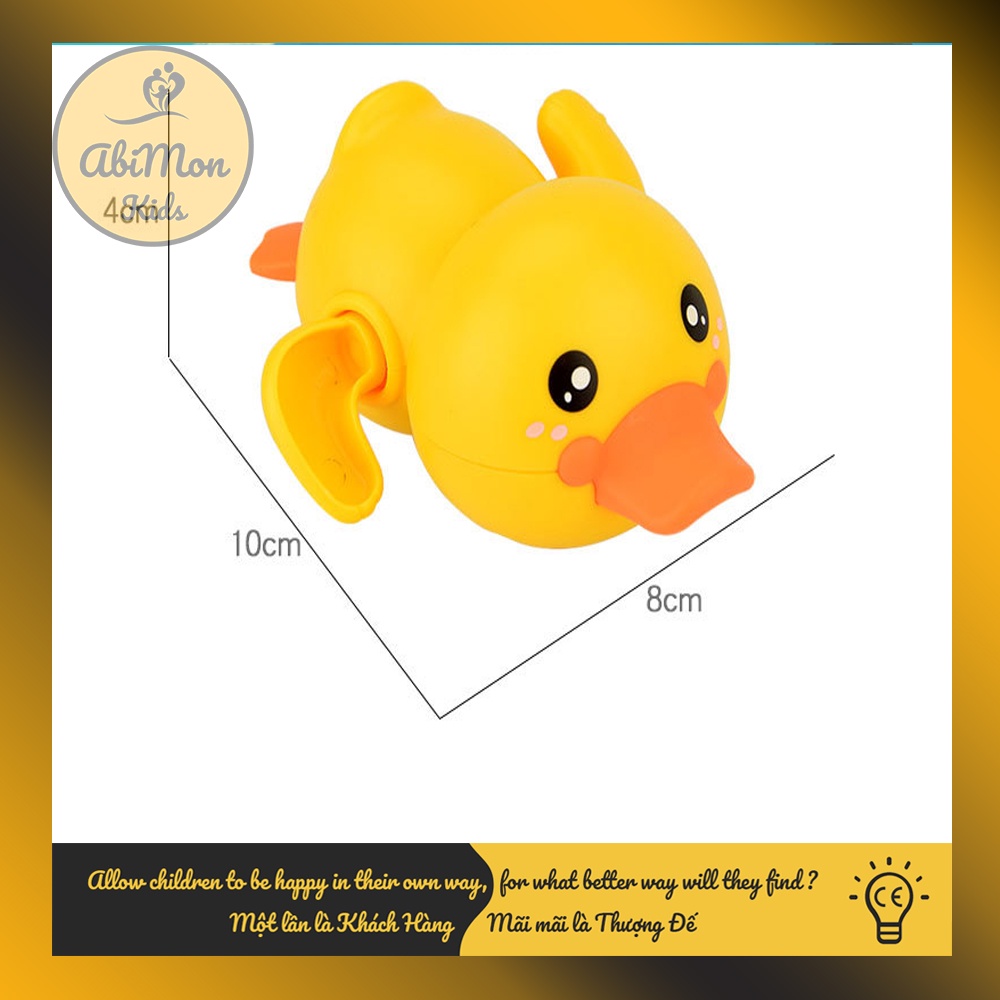 Vịt Bơi Nước Thả Nhà Tắm Cho Bé ☘️ Montessori cao cấp ✨ (Đồ chơi Gỗ - Đồ chơi Giáo Dục - An toàn - Thông minh)