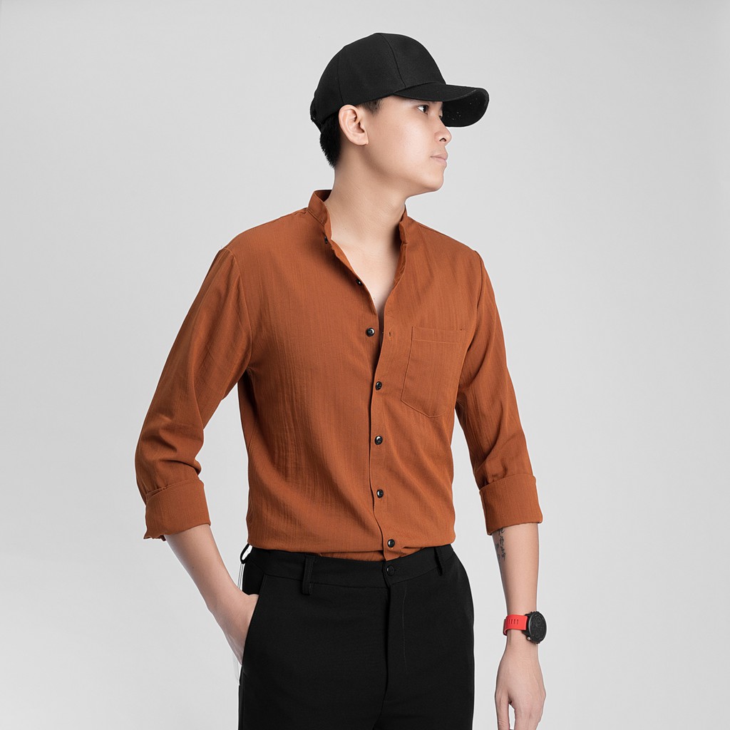 Áo sơ mi trắng đũi nam dáng hàn ,thiết kế 1 túi ngực chất đũi thoáng mát trẻ trung màu trắng .vàng bò,ghi sáng mẫu mới | BigBuy360 - bigbuy360.vn