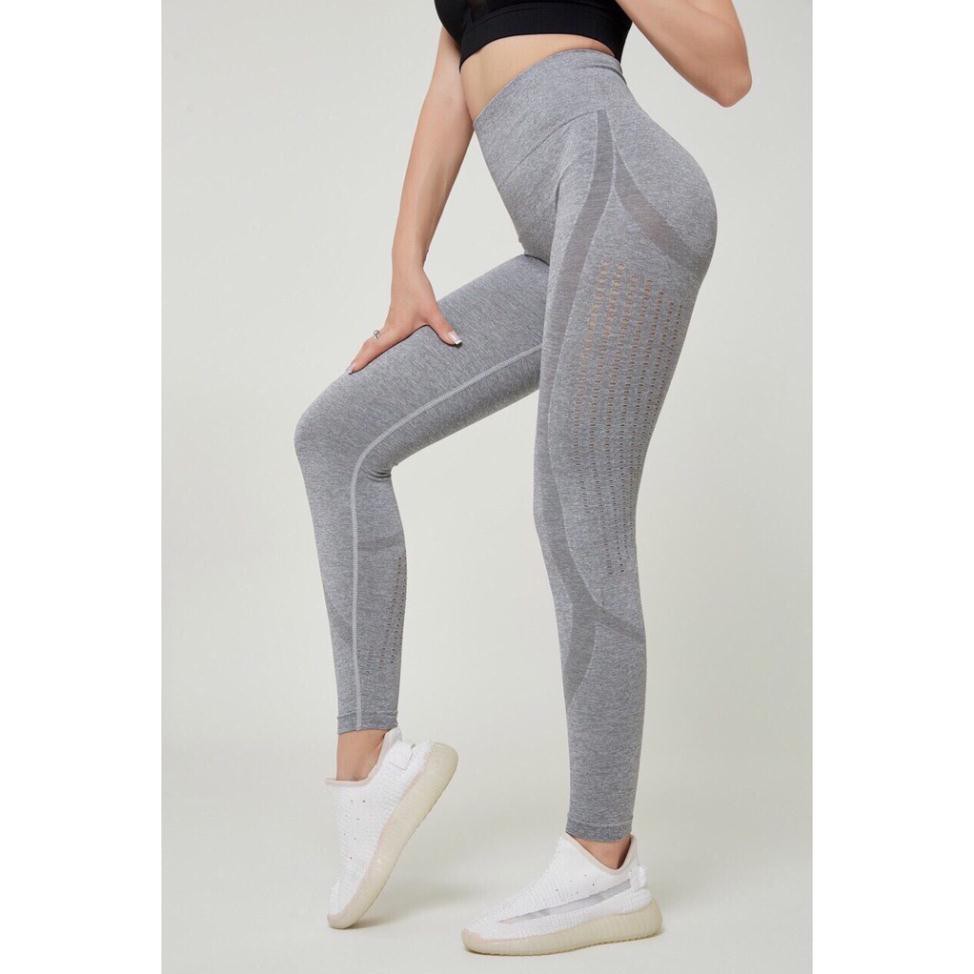 Quần Tập Gym Nữ [LEGGING] ECHT Đục Lỗ [ĐỒ TẬP GYM NỮ]