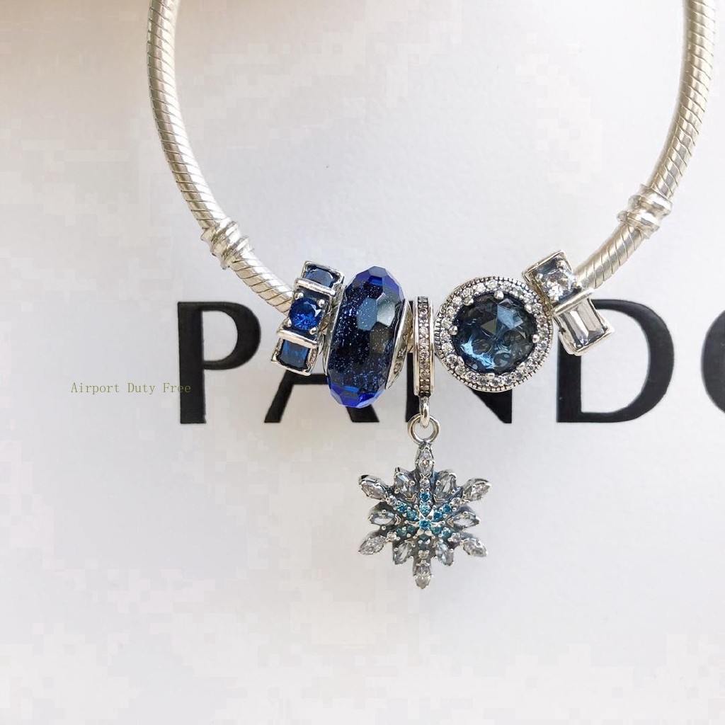 PANDORA (Hàng Mới Về) Mặt Đá Nhiều Màu Sắc Làm Quà Tặng Valentine Cho Nữ Aa03564Sfsd