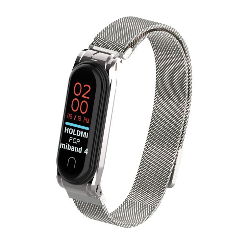 Dây đeo kim loại mi band 3/4/5 miband 3/4/5