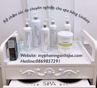 Bộ chăm sóc da cơ bản Lindsay cho spa