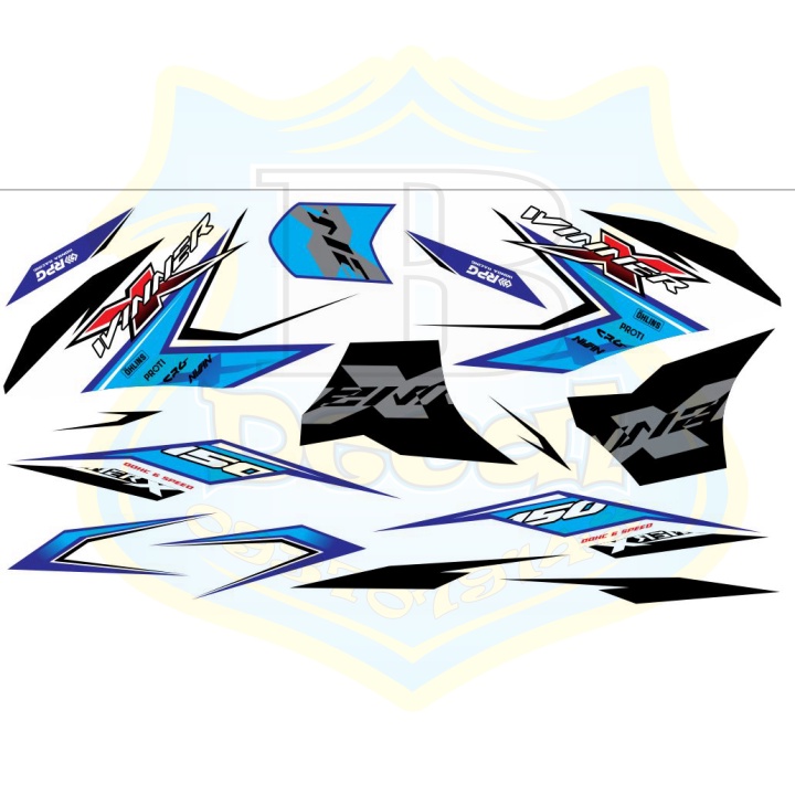 Tem winner X 25219 trắng