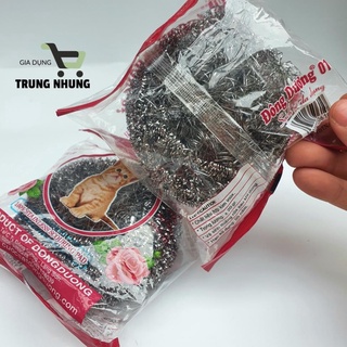 Miếng cọ xoong, búi sắt cọ nồi loại dày