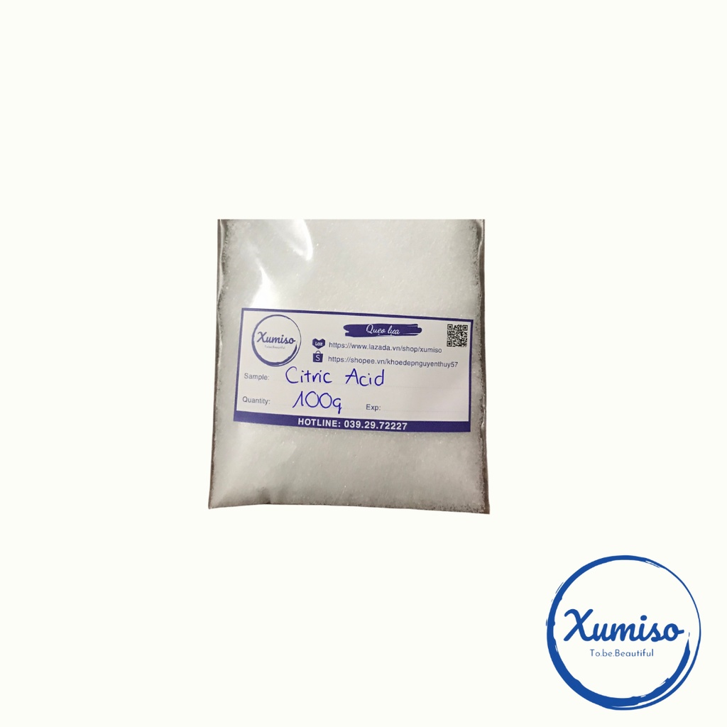 100G Acid Citric - Chất điều chỉnh pH