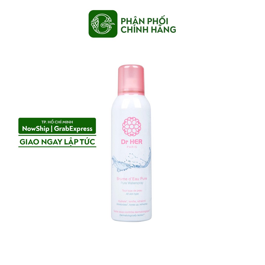 Xịt Khoáng Dr.Her Paris Pure Water Spray 150ml