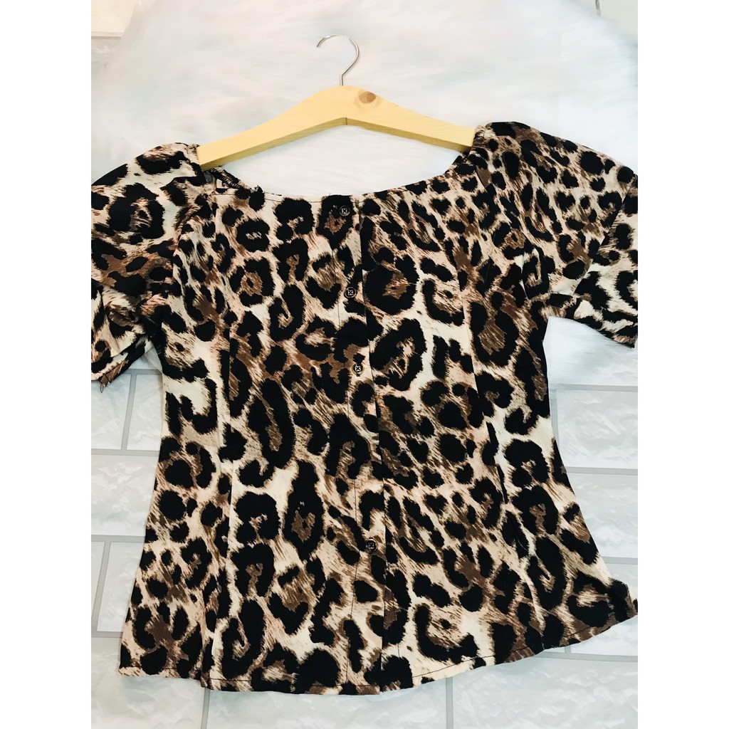 Set bộ đồ kiểu nữ họa tiết da beo mặc đi chơi, dạo phố vải lụa mango mát mịn, siêu êm DB002 | BigBuy360 - bigbuy360.vn