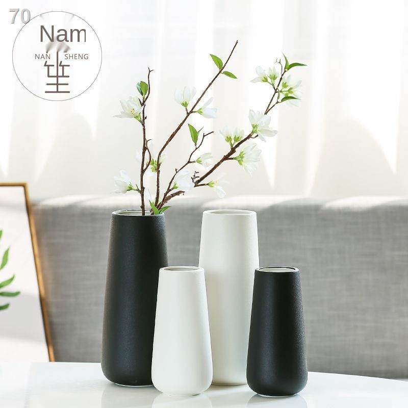 Trang trí bình gốm đơn giản hiện đại Cuộc sống Phòng nội thất Cắm hoa Chậu nước nuôi cấy Đặc biệt Thông quanW