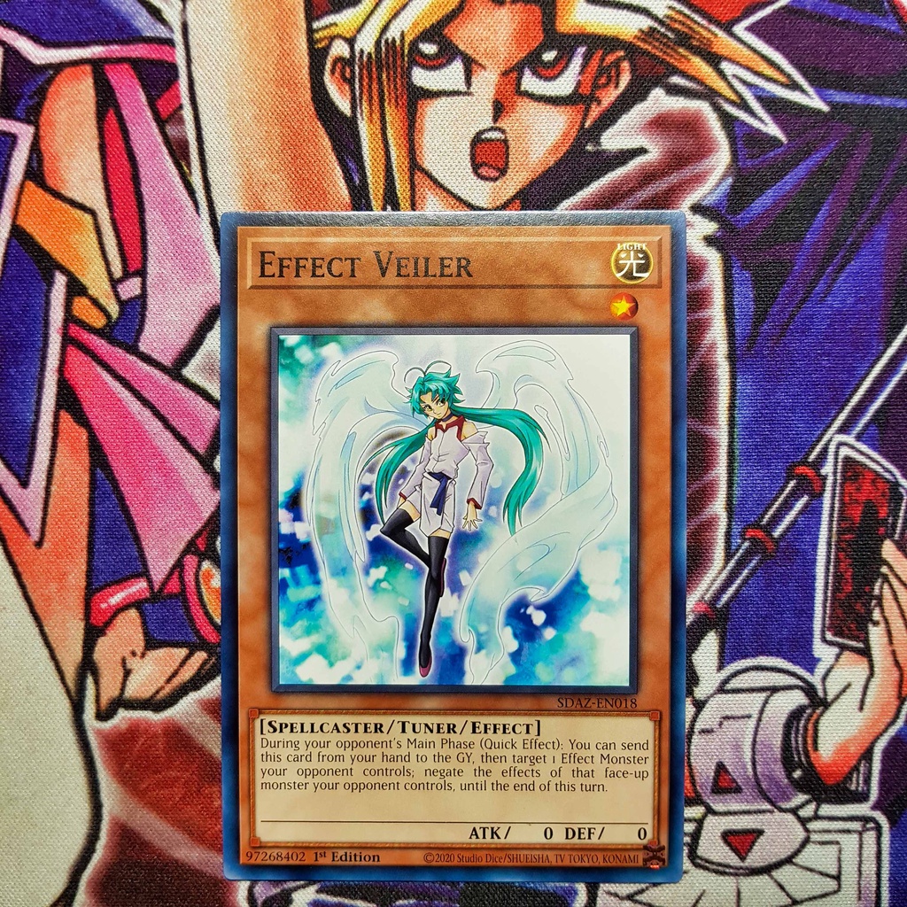 Thẻ bài Yugioh chính hãng | Effect Veiler | Common.