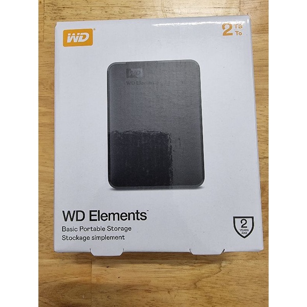 Ổ cứng di động HDD Western Digital Elements Portable 2TB 2.5" USB 3.0