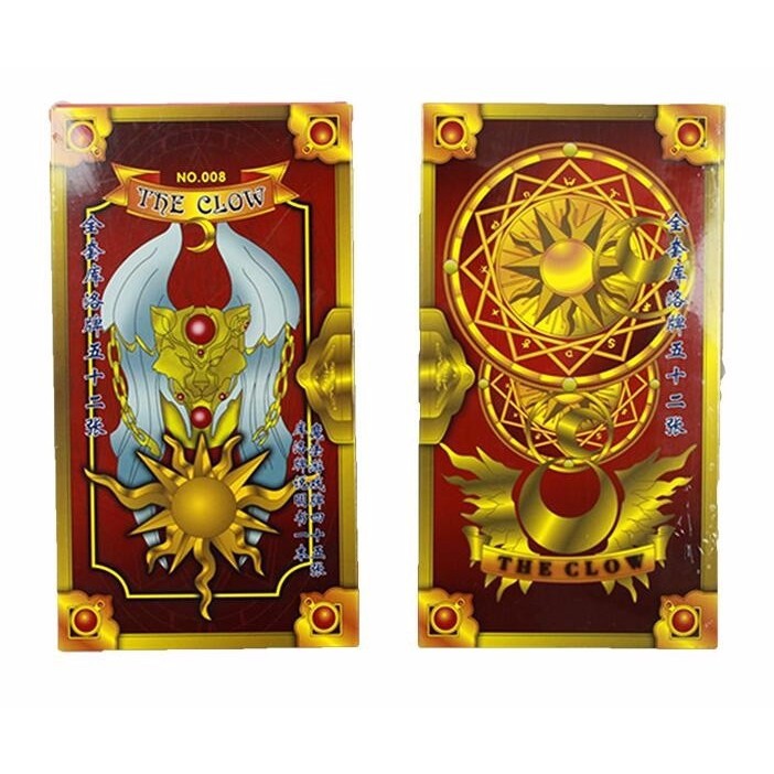 Bộ Bài anime chibi Clow Cardcaptor Sakura thẻ bài thủ lĩnh quà tặng độc đáo tarot in hình cực dẹp