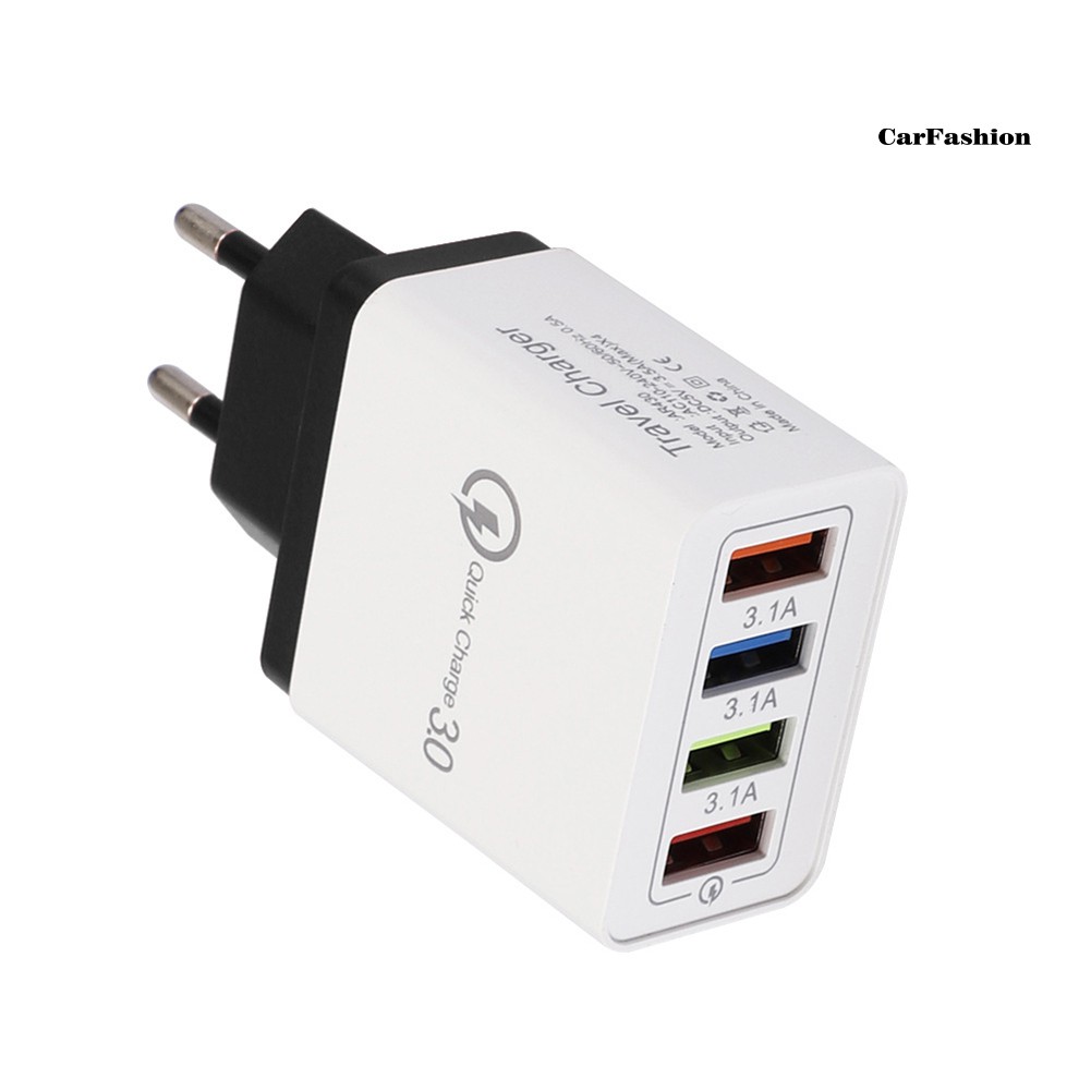 Củ Sạc Chstravel 4 Cổng Usb Qc 3.0