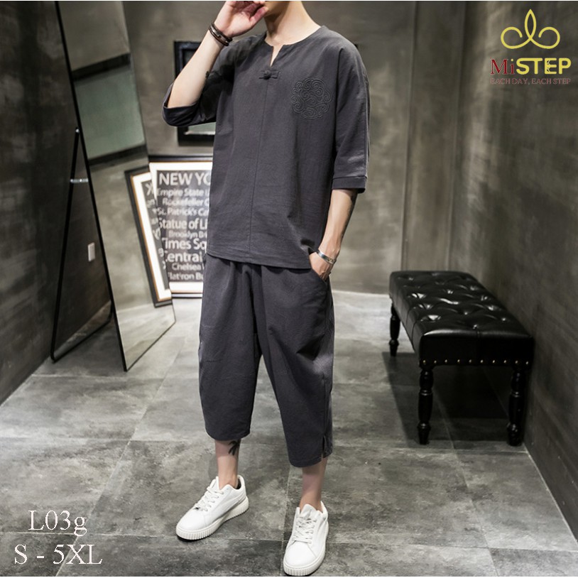 Bộ Quần Áo Đũi Nam Chất