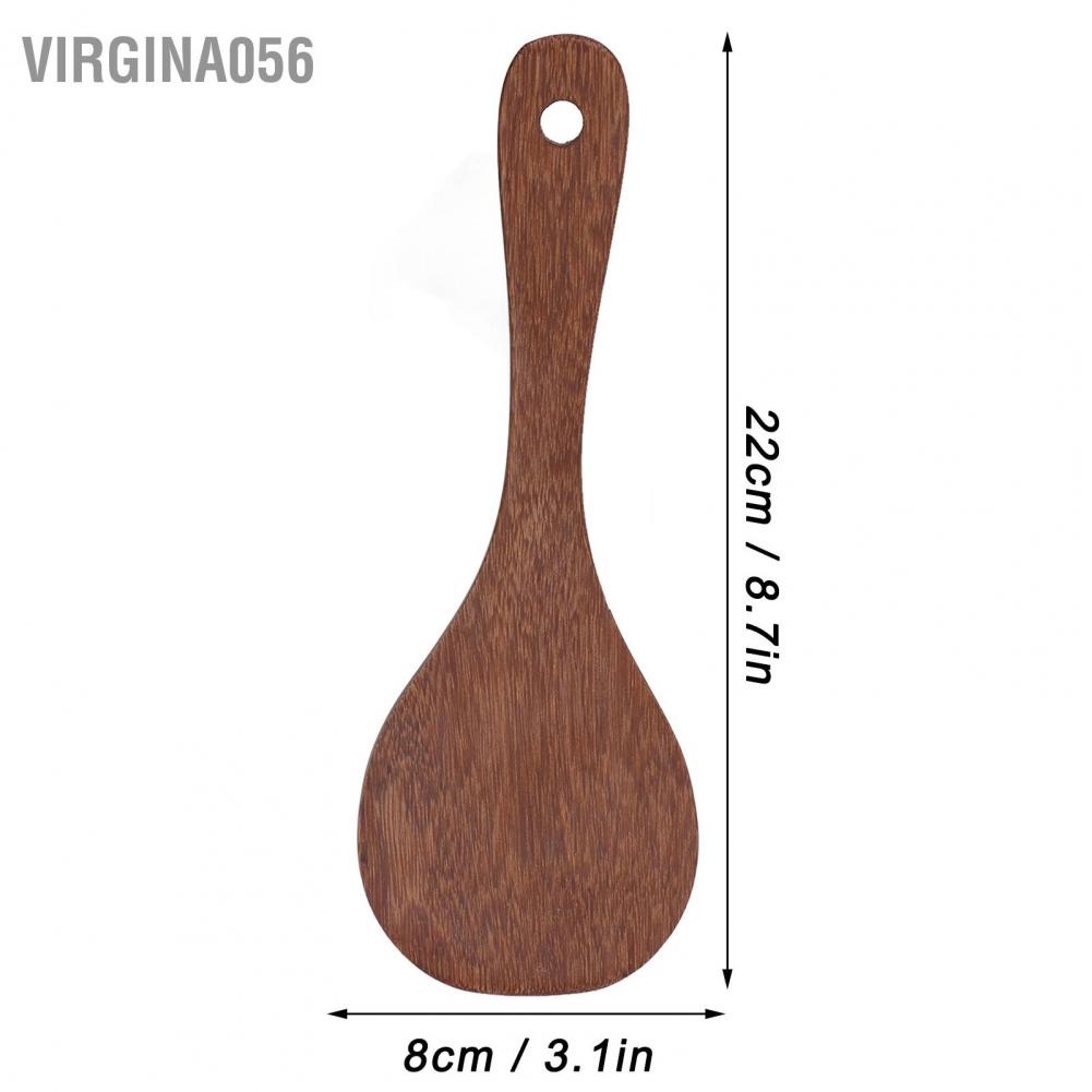 2 Vá múc cơm Virgina056 chất liệu gỗ thích hợp cho nhà bếp