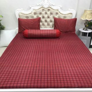 Bộ Drap Thun Hàn Quốc mát lạnh 4 món