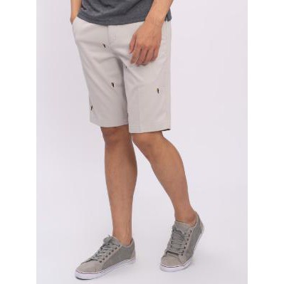 Quần short ARISTINO khaki nam co giãn ASO011s8- xám sáng