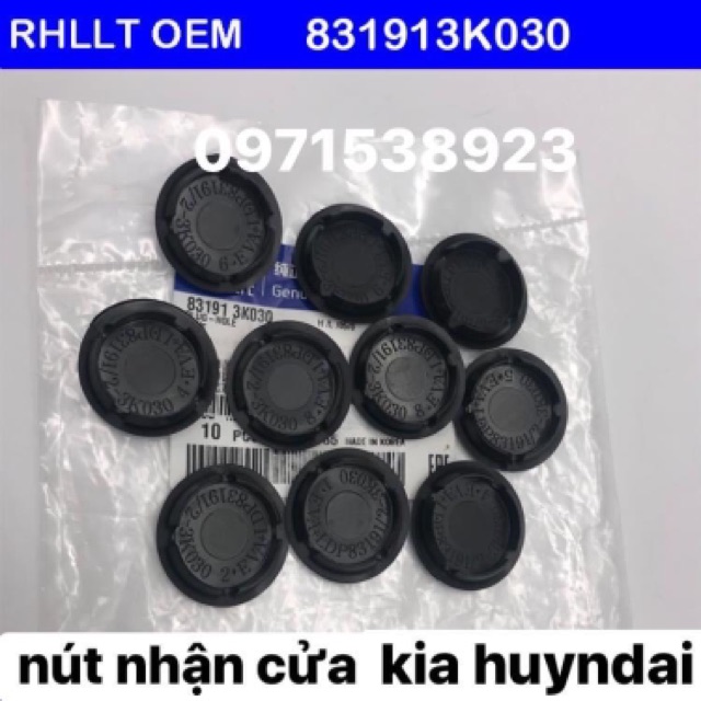 nút nhận cửa chính hãng kia huyndai 831913k030