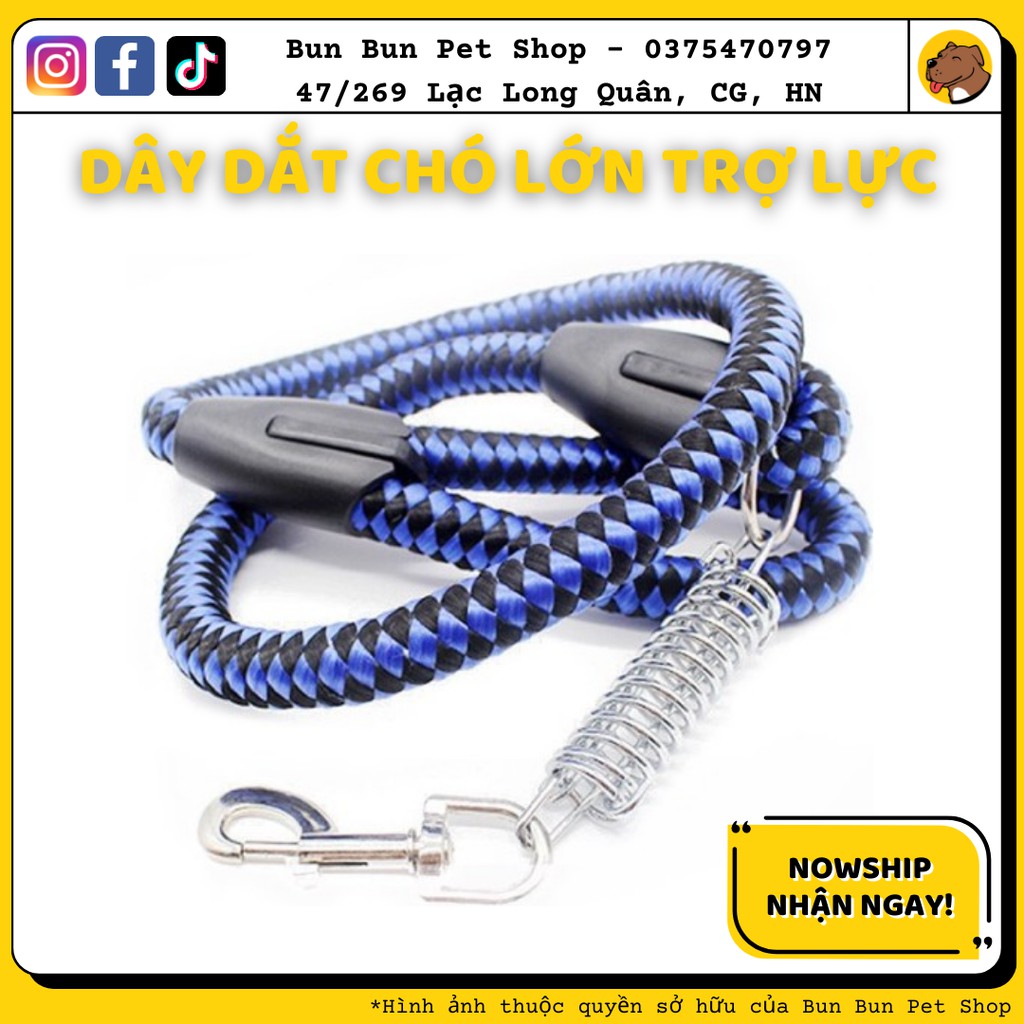 Dây dắt trợ lực/giảm kéo giật cho chó lớn