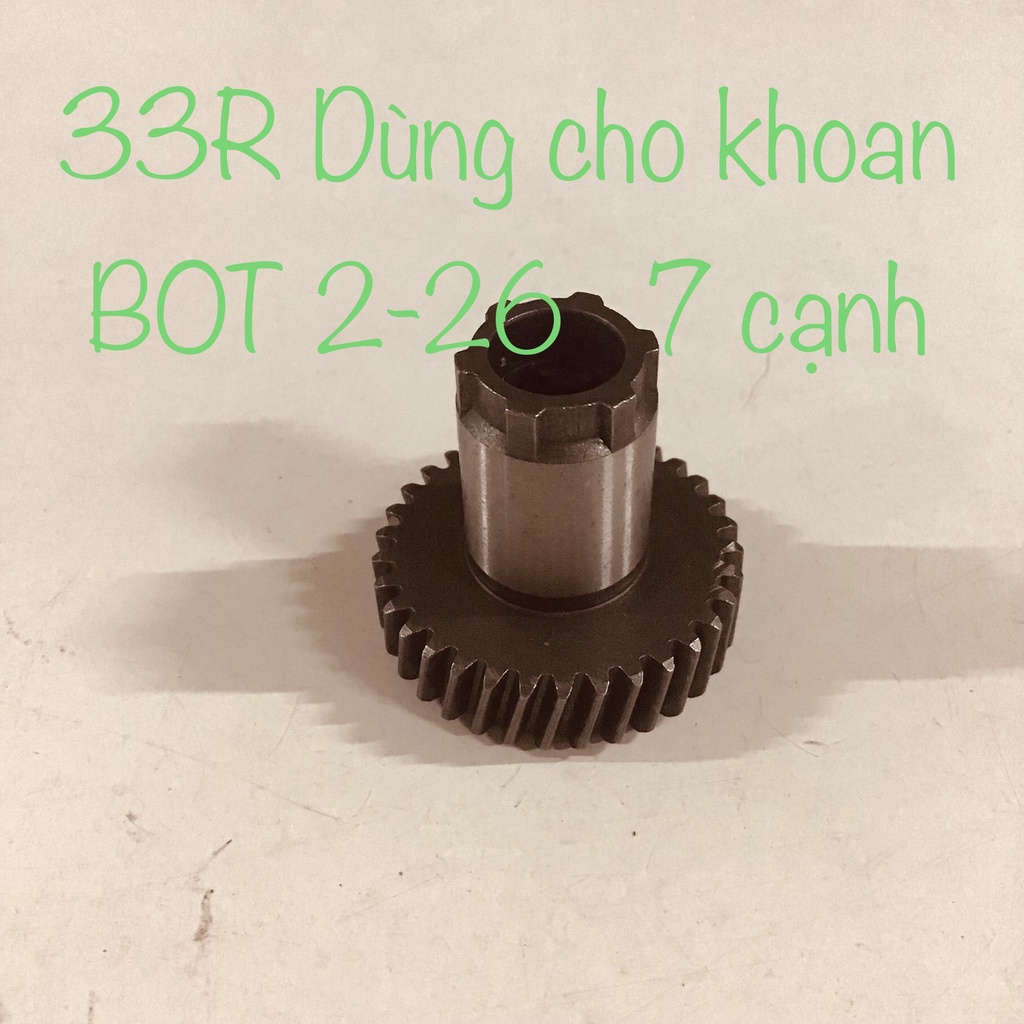 Nhông ống máy khoan chuyên dùng 2-26 bosch (7 cạnh)