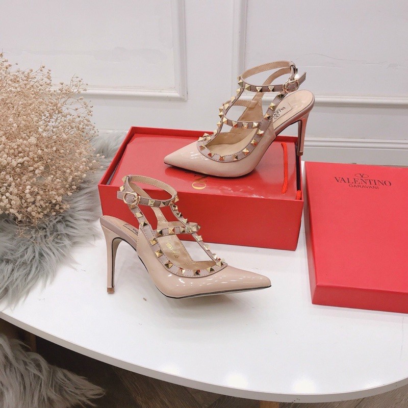 Sandal ĐINH Valen gót 9p FULLBOX