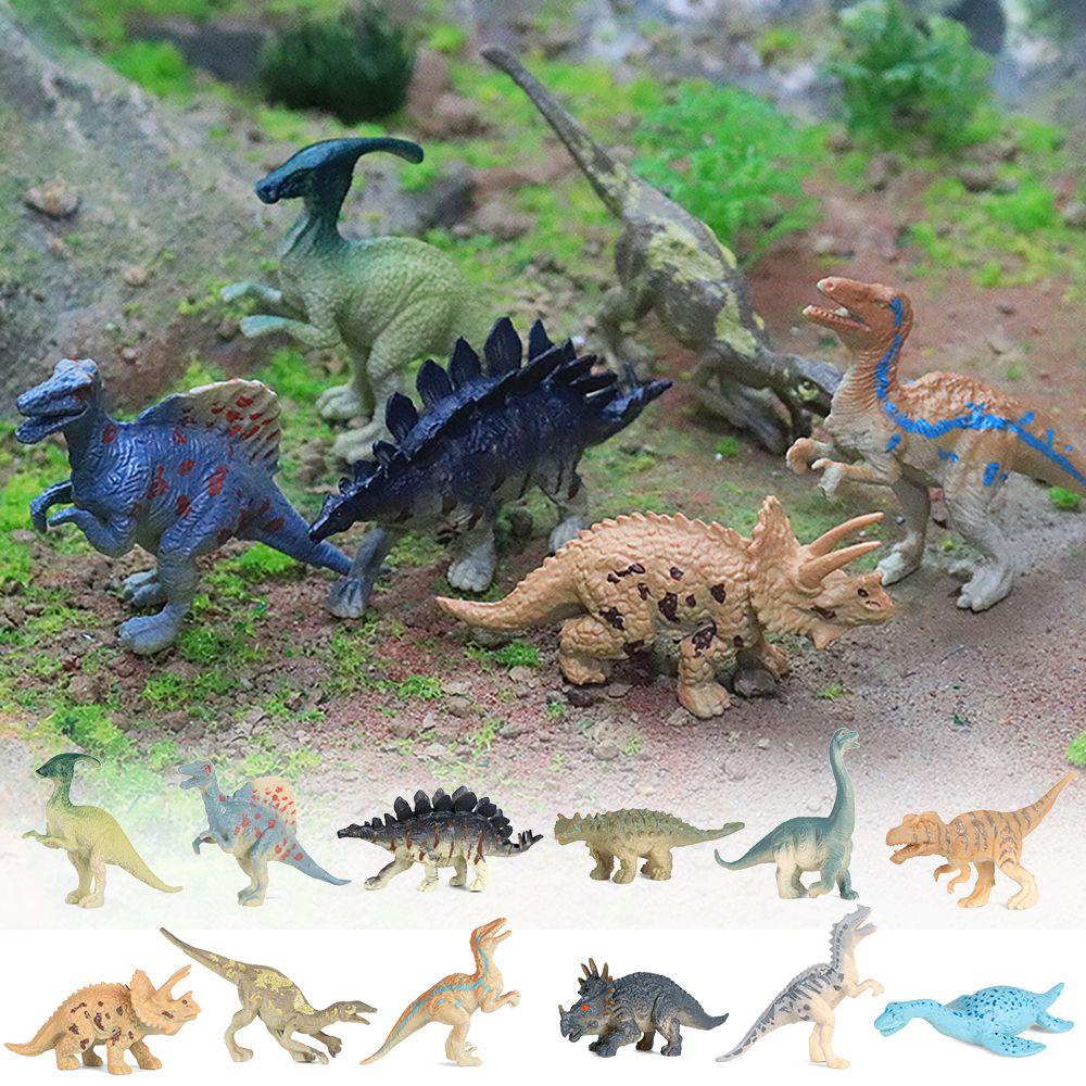 Set 1 / 6 Mô Hình Khủng Long Đồ Chơi Giáo Dục Sớm Cho Bé