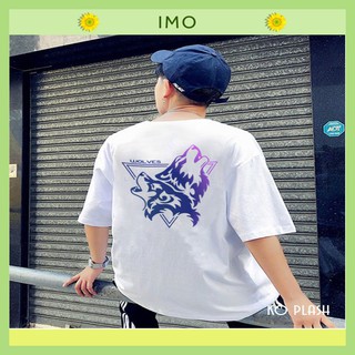 Áo thun tay lỡ - Áo thun tay lỡ unisex in hình Phản Quang đa sắc màu chất thoáng mát - IMOstore 1hitshop vanmelo
