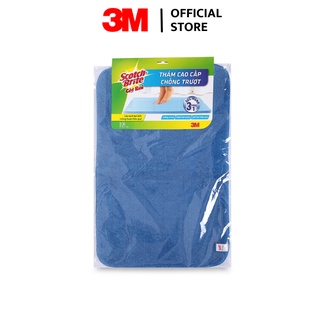 Thảm chùi chân chống trượt Microfiber 3M Scotch Brite mềm mại thấm hút nước 40cm x 60cm