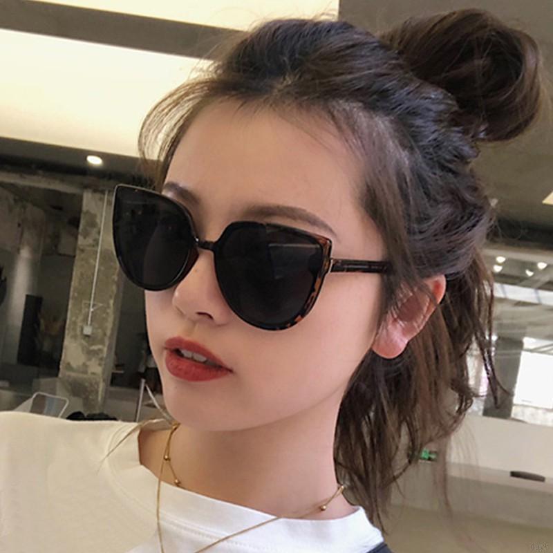 Kính mát kiểu mắt mèo phong cách hoài cổ Hàn Quốc thời trang cho nữ